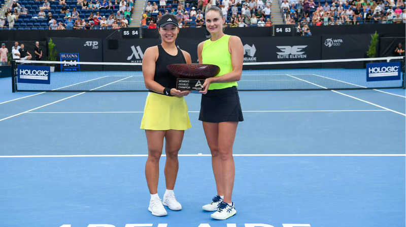 Guo & Panova remportent le titre en double à Adelaide