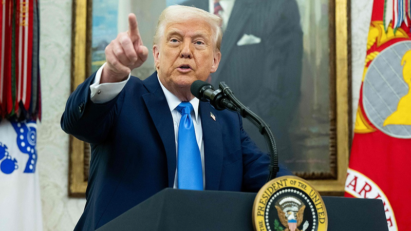 Trump menace des tarifs élevés au milieu des tensions géopolitiques Trump menace des tarifs élevés au milieu des tensions géopolitiques