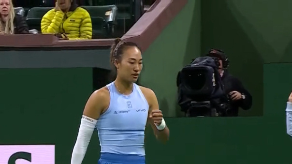 Zheng Qinwen brille au huitième de finale du BNP Paribas Open Zheng Qinwen brille au huitième de finale du BNP Paribas Open