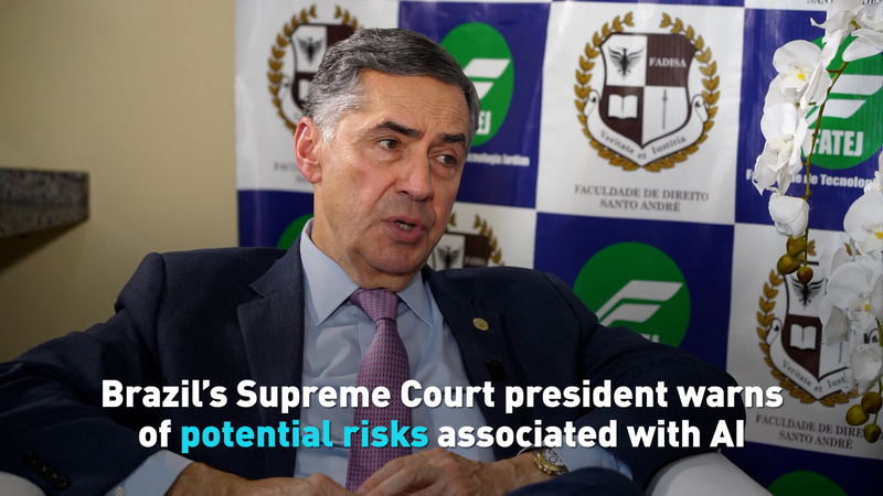Le président de la Cour suprême du Brésil avertit des risques de l’IA Le président de la Cour suprême du Brésil avertit des risques de l'IA video poster
