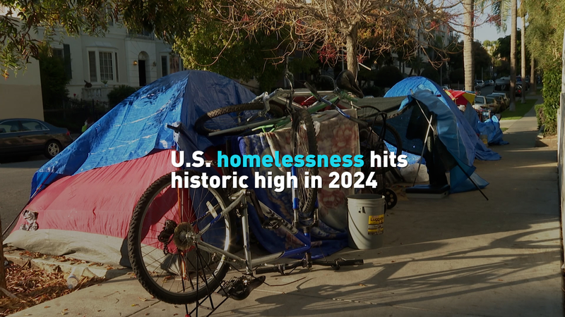 Le sans-abrisme aux États-Unis atteint des sommets en 2024 Le sans-abrisme aux États-Unis atteint des sommets en 2024 video poster