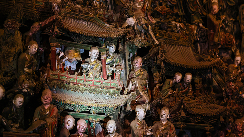 Découvrez les sculptures murales intemporelles du Shaanxi au temple Shuilu'an