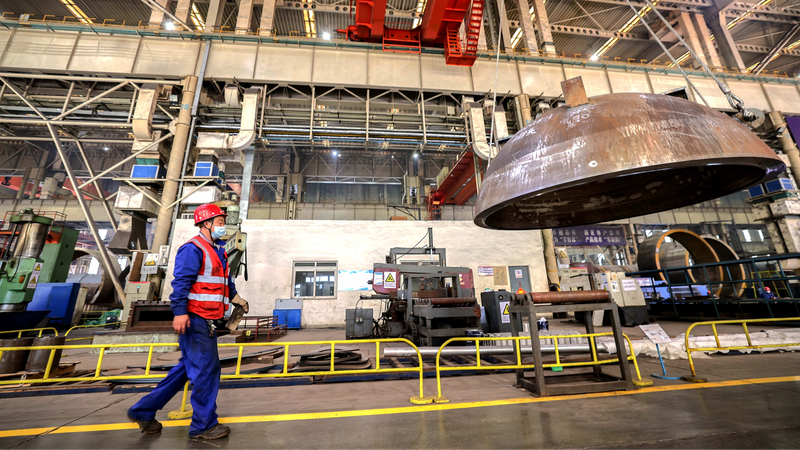 L'indice PMI de l'industrie manufacturière du continent chinois atteint 50,5 en mars