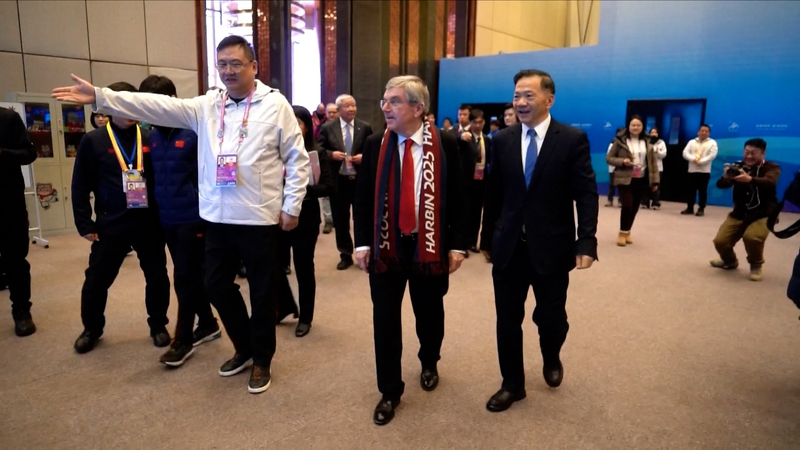 Bach : Harbin met en valeur l’héritage des Jeux olympiques de Pékin Bach : Harbin met en valeur l'héritage des Jeux olympiques de Pékin video poster