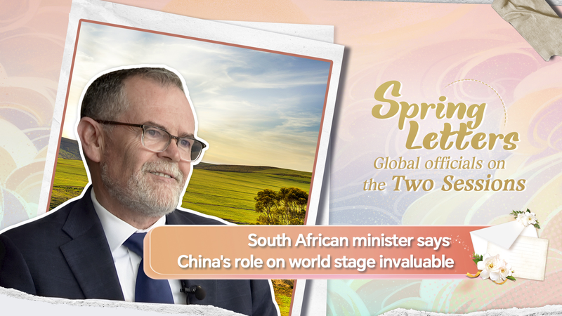 Le ministre sud-africain salue le rôle vital de la Chine continentale dans l’énergie verte Le ministre sud-africain salue le rôle vital de la Chine continentale dans l'énergie verte video poster