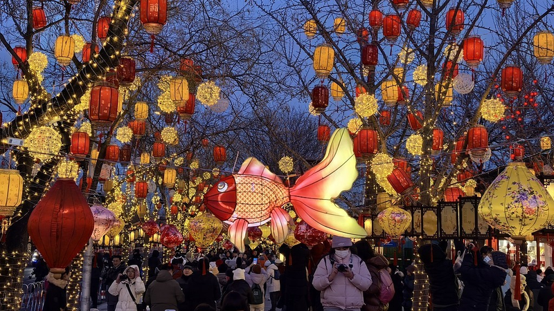 Les lanternes illuminent Pékin : une fin vibrante du festival du printemps Les lanternes illuminent Pékin : une fin vibrante du festival du printemps video poster