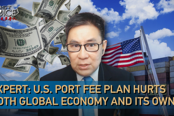 Le plan de frais des ports américains perturbe le transport maritime mondial, prévient un expert video poster