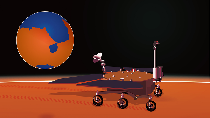 De nouvelles indices sous la surface révèlent l'ancien océan de Mars