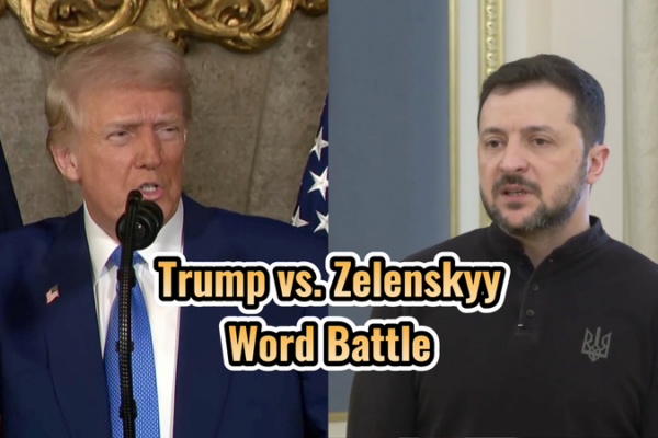 Échange enflammé : Trump et Zelenskyy s’affrontent sur les pourparlers en Ukraine Échange enflammé : Trump et Zelenskyy s'affrontent sur les pourparlers en Ukraine video poster