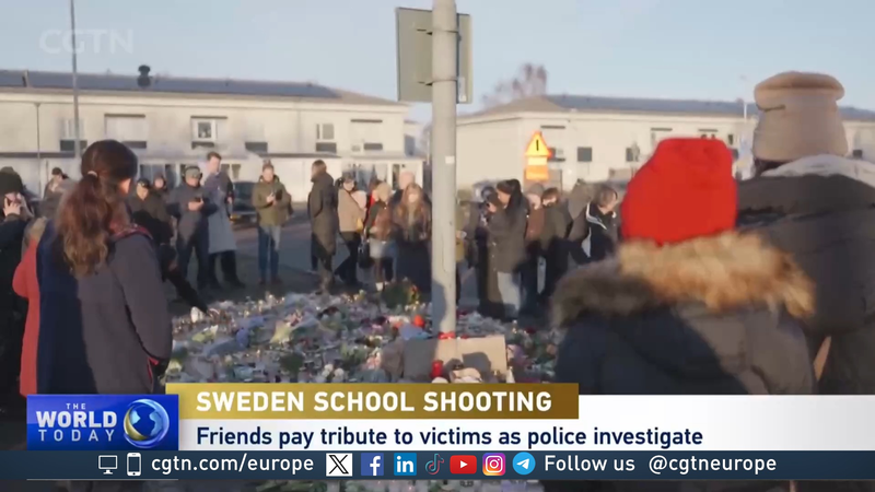 La Suède débat des armes et de l’extrémisme après la fusillade de masse la plus meurtrière La Suède débat des armes et de l'extrémisme après la fusillade de masse la plus meurtrière video poster