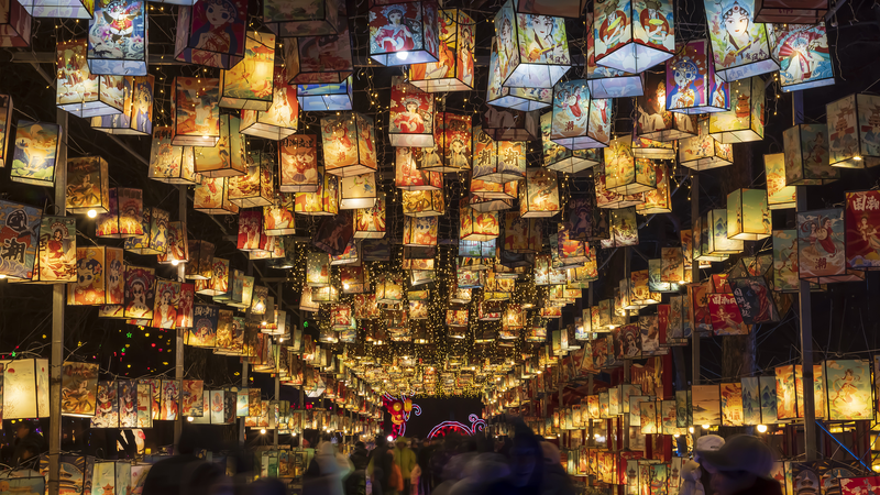 La foire aux lanternes immersive illumine la nuit de Jilin La_foire_aux_lanternes_immersive_illumine_la_nuit_de_Jilin