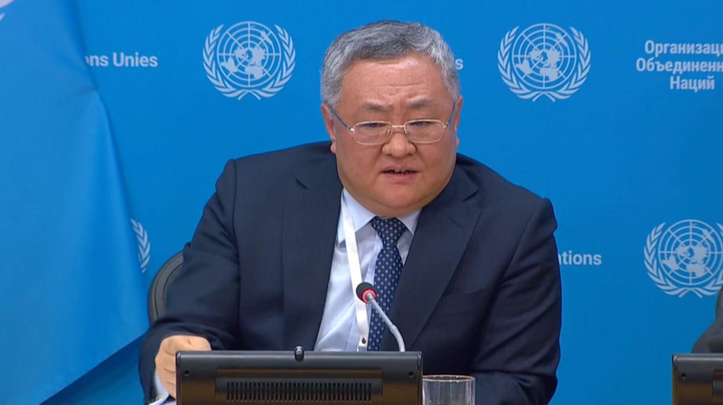 L’envoyé de la Chine à l’ONU critique l’augmentation des tarifs américains L'envoyé de la Chine à l'ONU critique l'augmentation des tarifs américains video poster