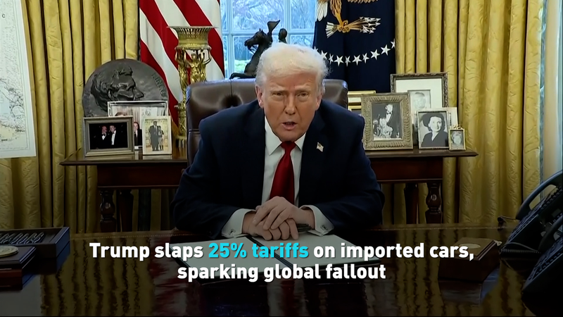 Le tarif de 25 % de Trump sur les voitures importées suscite un débat mondial video poster