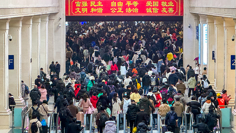 Jour 11 de Chunyun : Plus de 270 millions de trajets déclenchent l'effervescence du printemps
