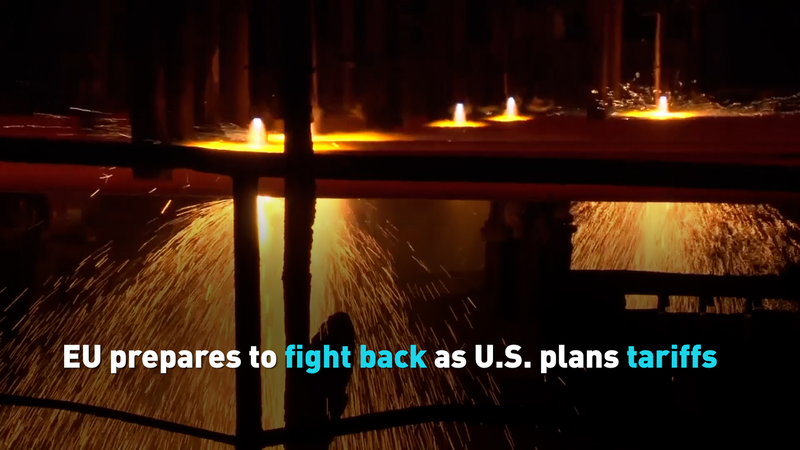L’UE se prépare aux tarifs américains en pleine peur de guerre commerciale L'UE se prépare aux tarifs américains en pleine peur de guerre commerciale video poster