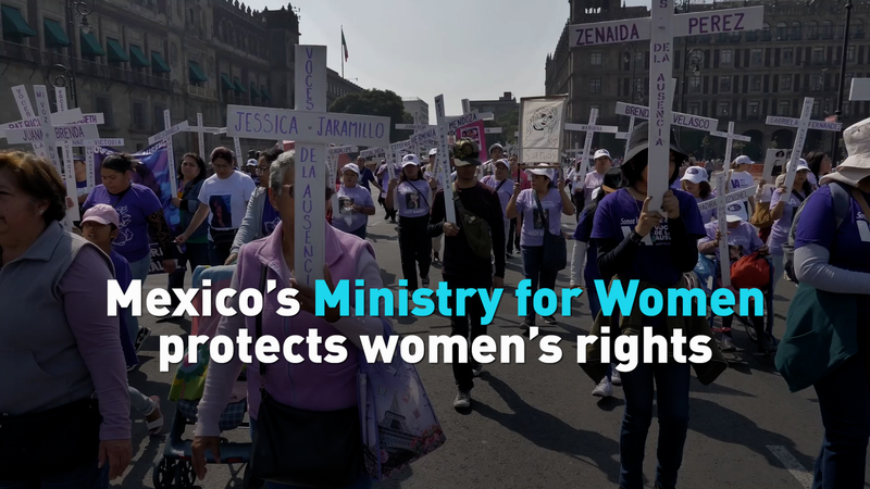 Le nouveau ministère des Femmes du Mexique défend l'égalité video poster