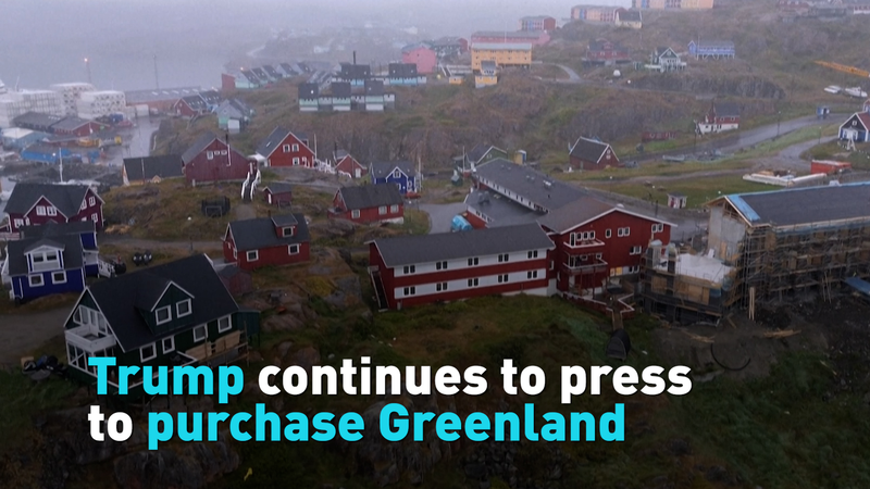 Trump propose d’acheter le Groenland au milieu du débat sur l’Arctique Trump propose d'acheter le Groenland au milieu du débat sur l'Arctique video poster