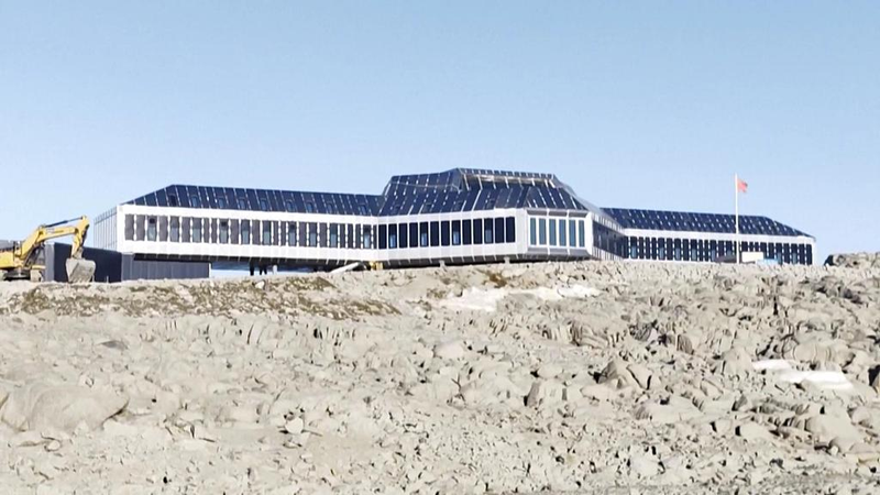 Le jalon de l’énergie verte en Antarctique à la station Qinling Le jalon de l'énergie verte en Antarctique à la station Qinling