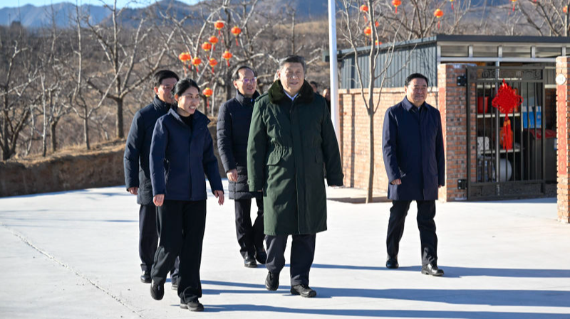 Xi Jinping visite un village sinistré par des inondations avant le Festival de printemps Xi Jinping visite un village sinistré par des inondations avant le Festival de printemps