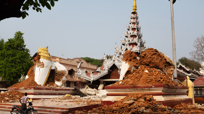 Le séisme de 7,7 au Myanmar déclenche 12 répliques sur la faille de Sagaing