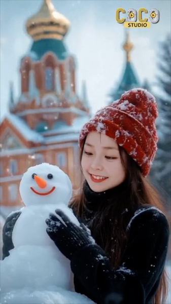 La magie du bonhomme de neige à Harbin : Un conte d’hiver à la cathédrale Saint-Sophie La magie du bonhomme de neige à Harbin : Un conte d'hiver à la cathédrale Saint-Sophie video poster