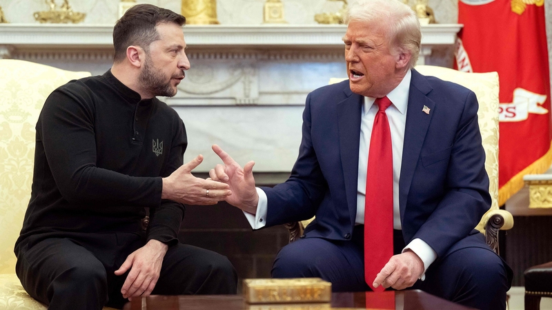 Affrontement à la Maison Blanche : Trump et Zelenskyy annulent un accord sur les minerais Affrontement à la Maison Blanche : Trump et Zelenskyy annulent un accord sur les minerais