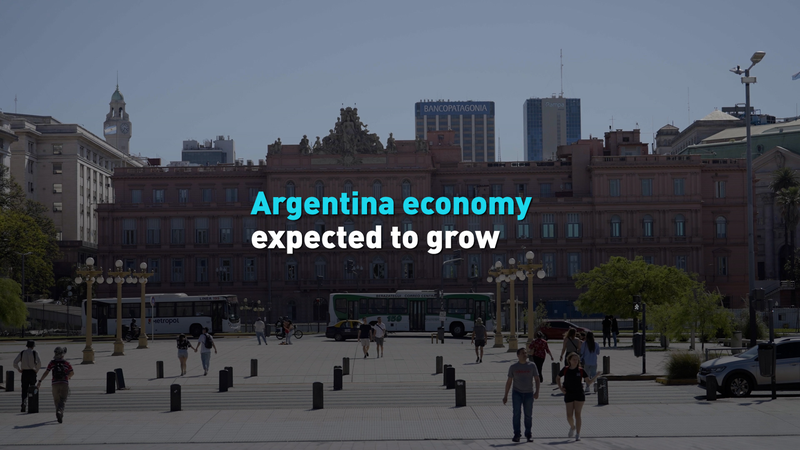 L’économie argentine rebondit avec une prévision de croissance de 5% L'économie argentine rebondit avec une prévision de croissance de 5% video poster