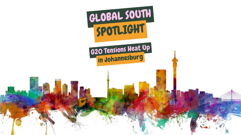 Johannesburg G20 : L’Afrique du Sud en tête malgré des tensions croissantes Johannesburg G20 : L'Afrique du Sud en tête malgré des tensions croissantes video poster