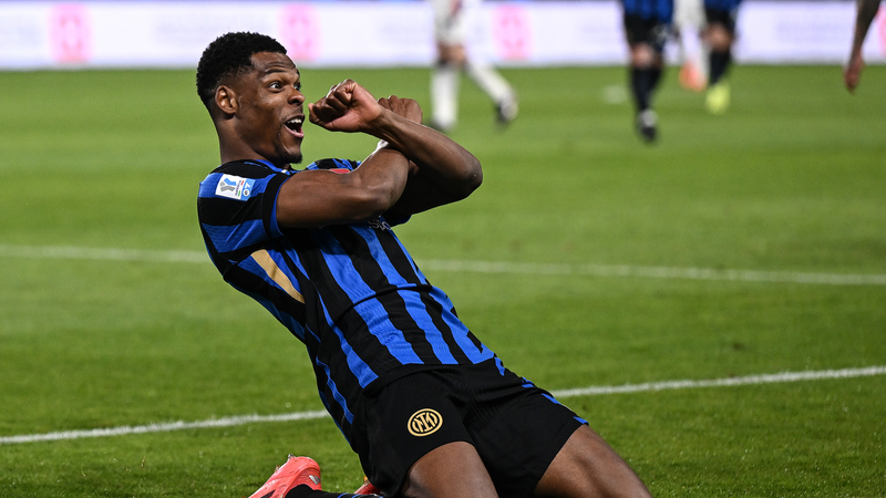 Le doublé de Dumfries propulse l'Inter en finale de la Supercoupe