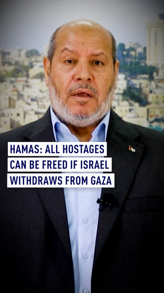 Hamas propose la libération complète des otages pour obtenir un cessez-le-feu à Gaza video poster