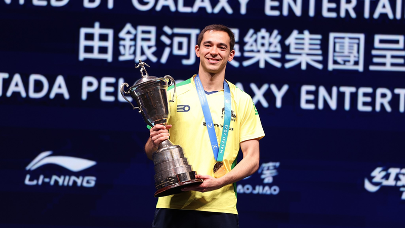Hugo Calderano entre dans l'histoire avec une victoire en Coupe du Monde à Macao video poster