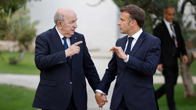 L’Algérie et la France ravivent les liens en matière de sécurité, migration et histoire L'Algérie et la France ravivent les liens en matière de sécurité, migration et histoire