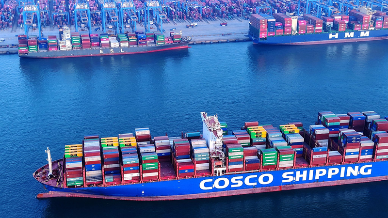 China COSCO s'oppose aux restrictions de transport des États-Unis