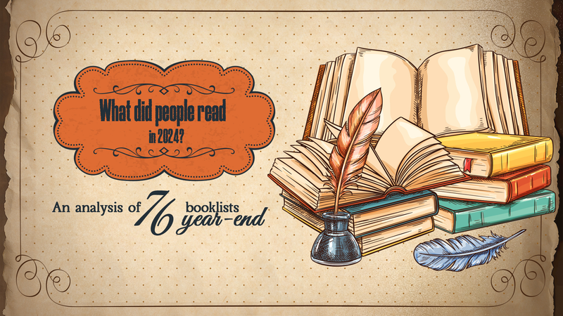 Meilleurs livres de 2024 : Bilan mondial à partir de 76 listes de fin d'année