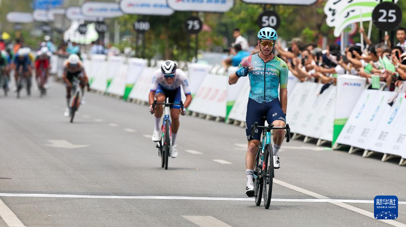 Gate remporte la quatrième étape du Tour de Hainan, Tsarenko conserve le maillot jaune