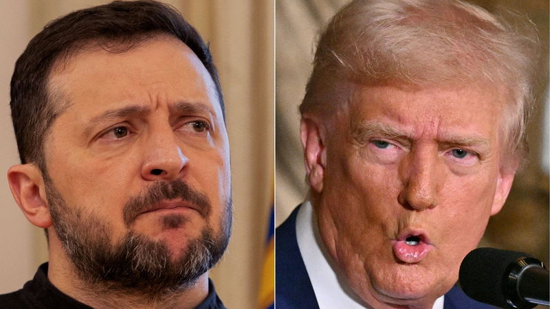 Trump et Zelenskyy s’opposent sur la Crimée, les pourparlers de paix sont au point mort Trump et Zelenskyy s'opposent sur la Crimée, les pourparlers de paix sont au point mort
