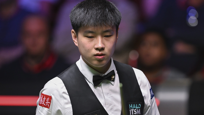 Zhao Xintong stupéfie Ronnie O’Sullivan pour atteindre la finale du Championnat du Monde de Snooker Zhao Xintong stupéfie Ronnie O'Sullivan pour atteindre la finale du Championnat du Monde de Snooker