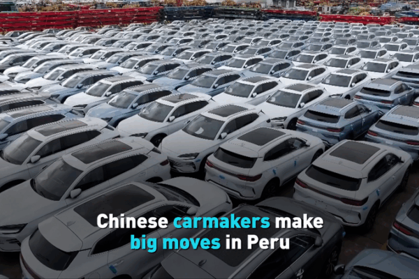 Les voitures chinoises accélèrent sur la scène automobile du Pérou Les voitures chinoises accélèrent sur la scène automobile du Pérou video poster