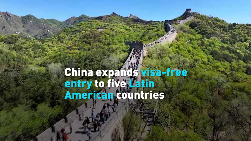 La Chine ouvre les voyages sans visa pour cinq nations d’Amérique latine La Chine ouvre les voyages sans visa pour cinq nations d'Amérique latine video poster
