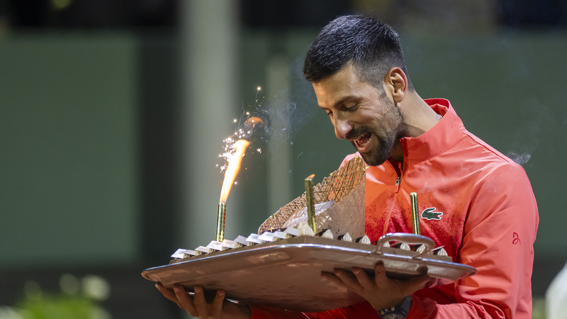 Djokovic célèbre son 38e anniversaire en battant Arnaldi à l’Open de Genève Djokovic célèbre son 38e anniversaire en battant Arnaldi à l'Open de Genève