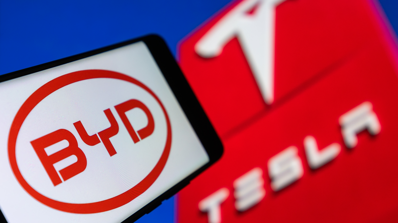 BYD dépasse Tesla dans les ventes de véhicules électriques en Europe pour la première fois BYD dépasse Tesla dans les ventes de véhicules électriques en Europe pour la première fois