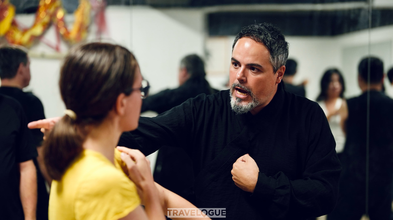 Un Maestro Italien Ouvre une École de Kung Fu à Shanghai Un Maestro Italien Ouvre une École de Kung Fu à Shanghai