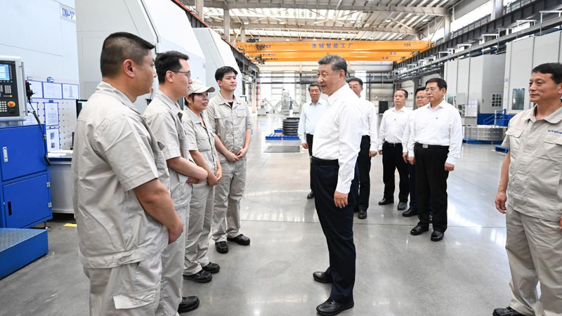 Xi Jinping Défend la Croissance de Haute Qualité dans le Henan Xi Jinping Défend la Croissance de Haute Qualité dans le Henan