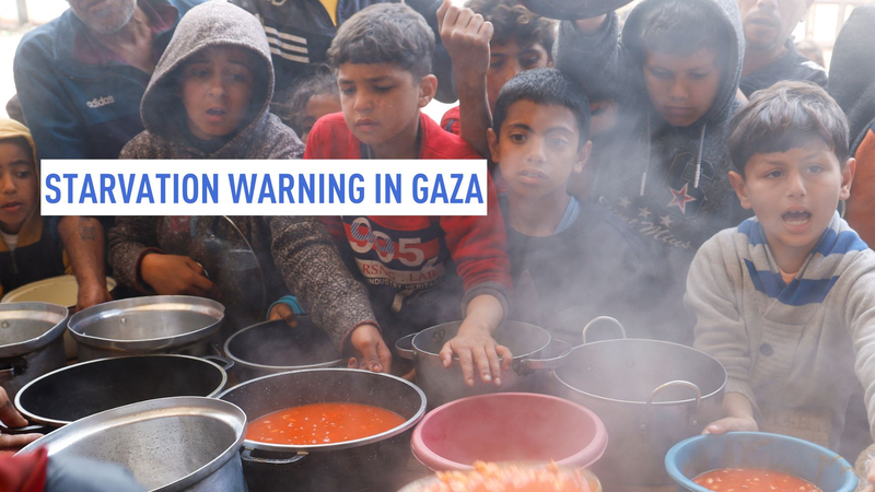 290 000 à Gaza au bord de la famine alors qu’un missile houthi perturbe l’aéroport israélien 290 000 à Gaza au bord de la famine alors qu'un missile houthi perturbe l'aéroport israélien video poster