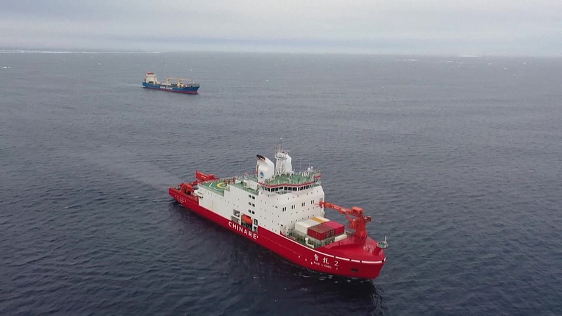 Xuelong-2 revient après un voyage record en Antarctique Xuelong-2 revient après un voyage record en Antarctique