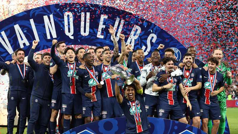 Barcola brille alors que le PSG remporte la 16e Coupe de France, vise la gloire de l’UEFA Barcola_brille_alors_que_le_PSG_remporte_la_16e_Coupe_de_France__vise_la_gloire_de_l_UEFA