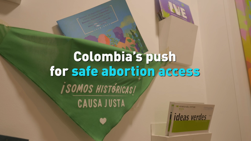 La loi sur l’avortement sécurisé en Colombie permet à 150 000 femmes de s’émanciper La loi sur l'avortement sécurisé en Colombie permet à 150 000 femmes de s'émanciper video poster