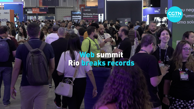 Web Summit Rio bat des records pour la troisième année consécutive video poster