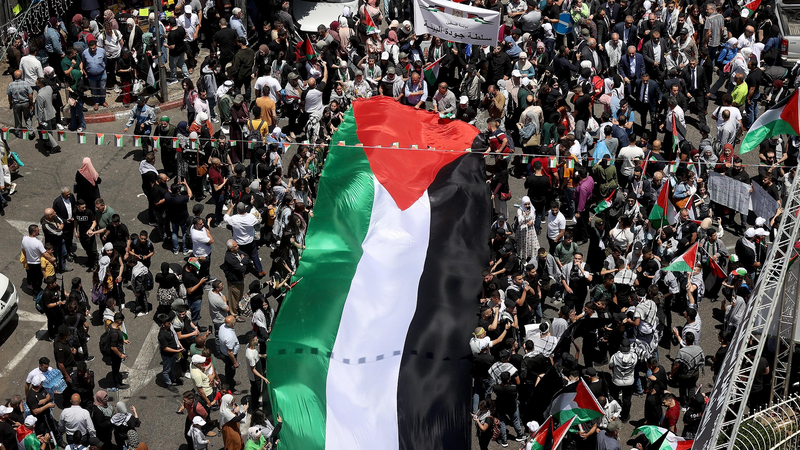 Nakba 77 : Voix de la bande de Gaza à Tel-Aviv video poster