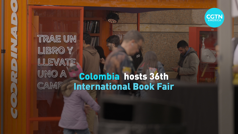 Bogotá s’illumine avec la 36e Foire internationale du livre de Colombie Bogotá s'illumine avec la 36e Foire internationale du livre de Colombie video poster